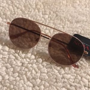 Revlon Rose Gold-Colored Aviator Sunglasses